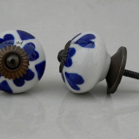 Navy Blue Heart Knob (1)